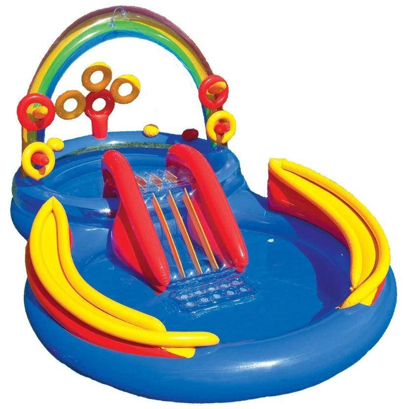 

Игровой центр радуга, 297-193-135 см, 428 л, 7,560 кг в коробке, Intex, 57453