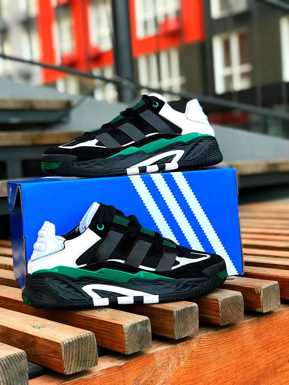 

Мужские кроссовки adidas niteball 43