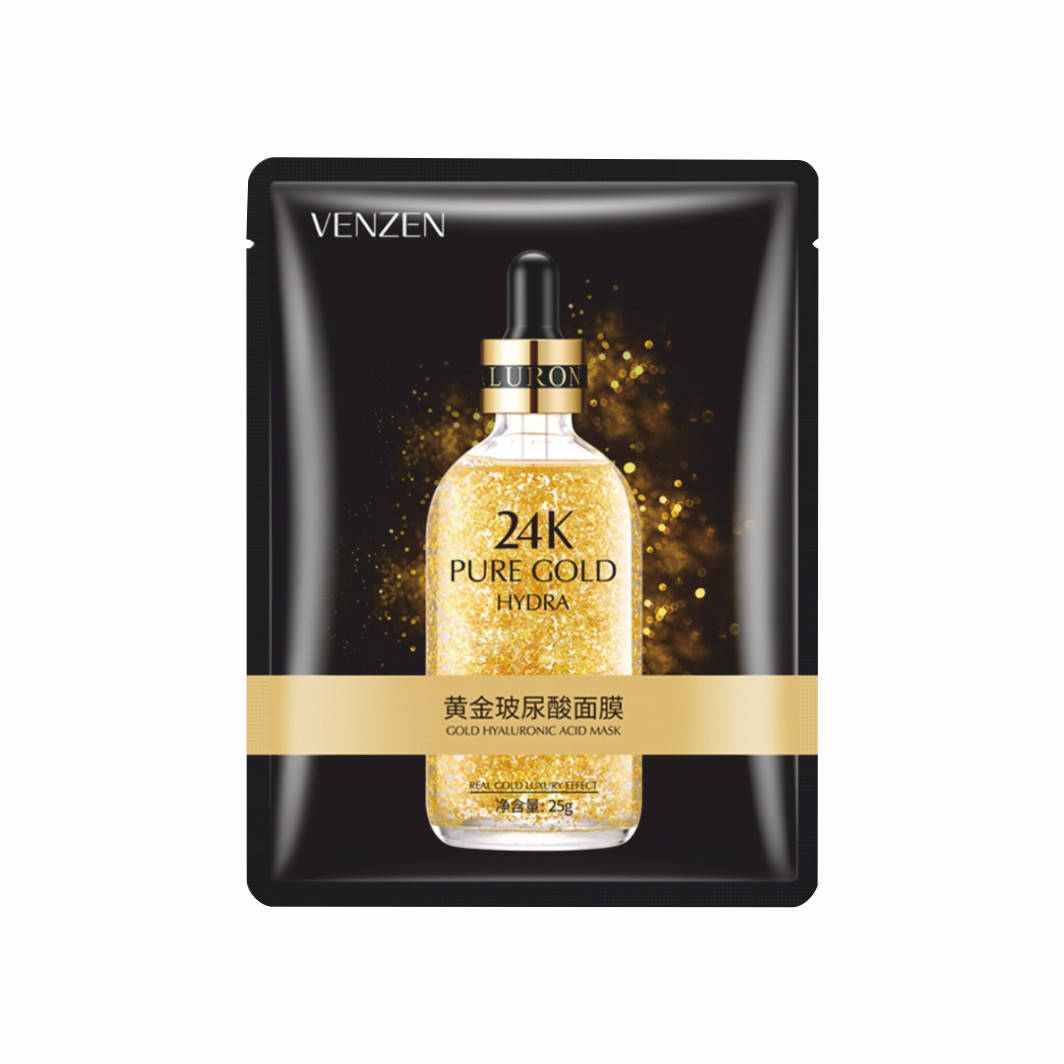 

Тканинна маска з золотом Venzen 24k Pure Gold