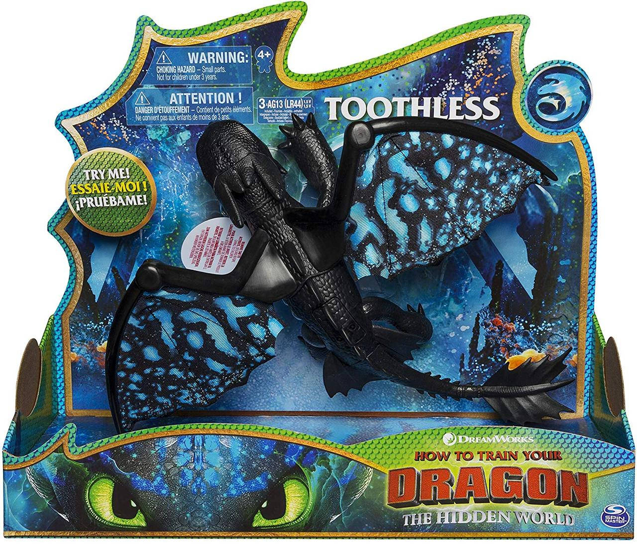 

Toothless Deluxe Дракон Беззубик со светом и звуком