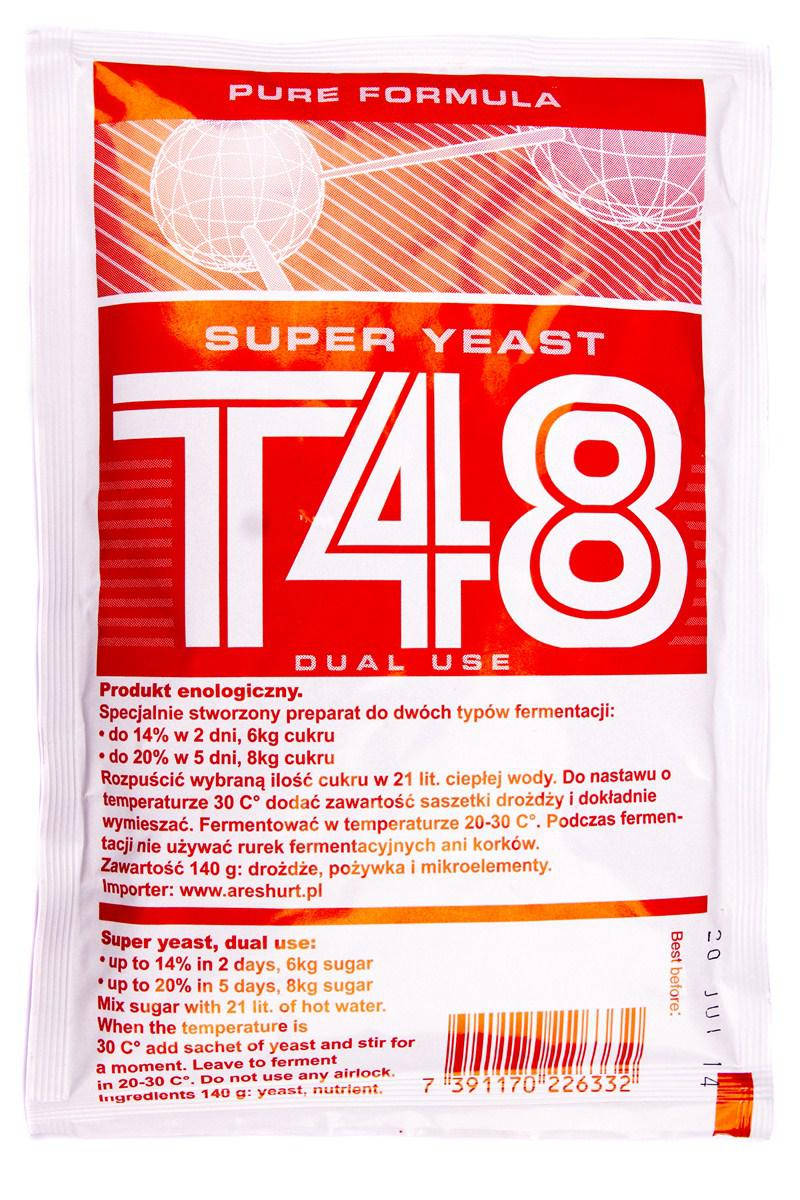 

Super Yeast Дрожжи Т48 DUAL USE