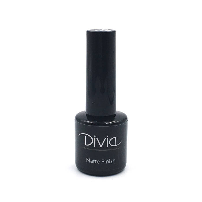 

Верхнє матове покриття для гель-лаку без липкого шару Divia Matte Finish Di1056, 8ml
