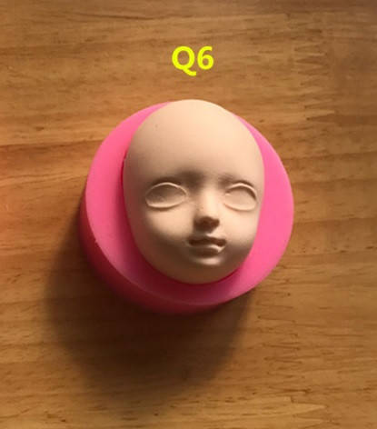 

Силиконовый молд "Лицо" Q6