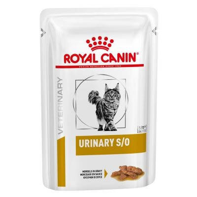 

Лечебный влажный корм для котов Royal Canin Urinary S/O Sauce 85 г Акция