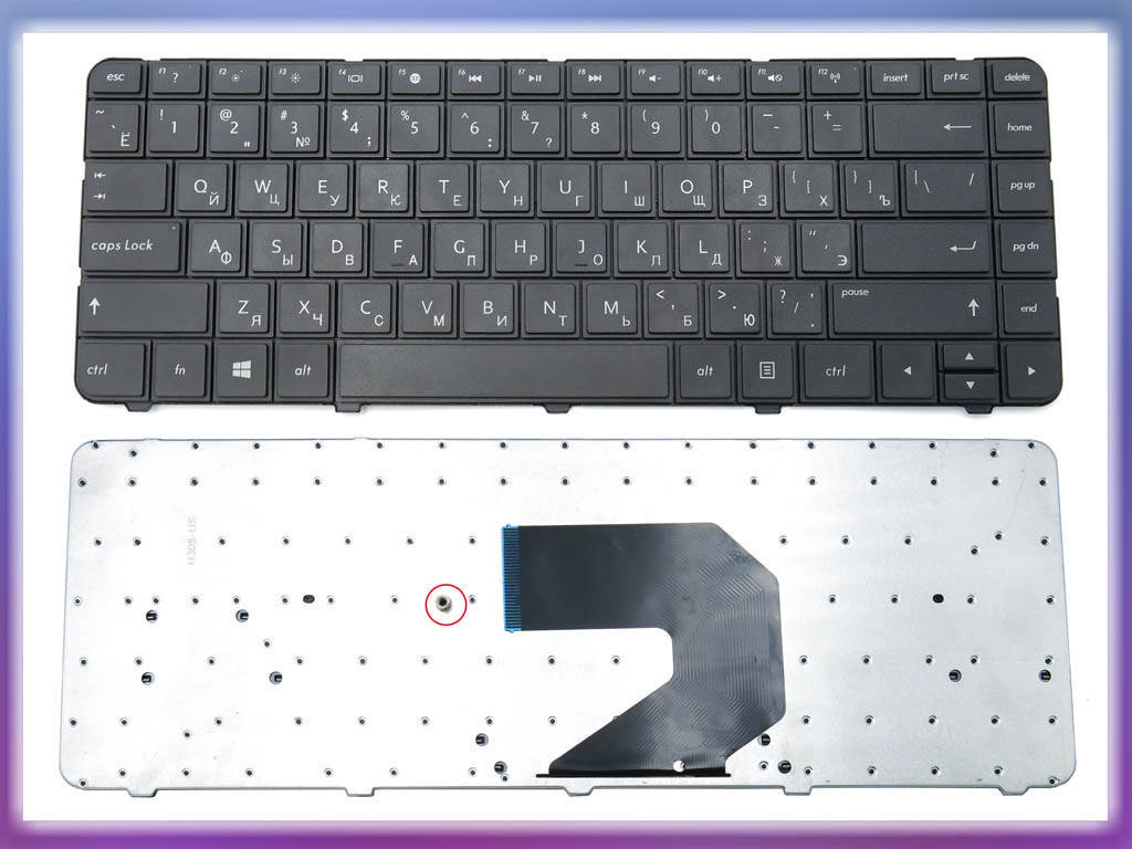 

Клавиатура для HP 430, 431, 630, 635, 650, 665 ( RU Black ), Черный