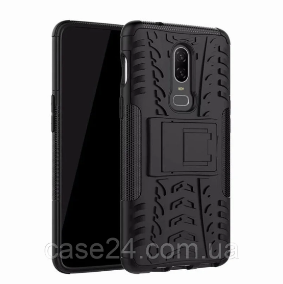 

PC + TPU чехол Armor для OnePlus 7 Pro (8 цветов) черный