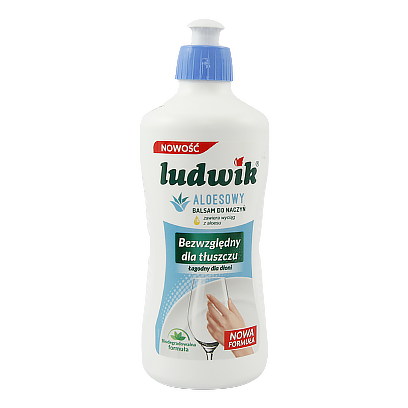 

Засіб для миття посуду Людвік алое Ludwik balsam do naczyn aloesowy 450g 20шт/ящ (Код : 00-00010890)