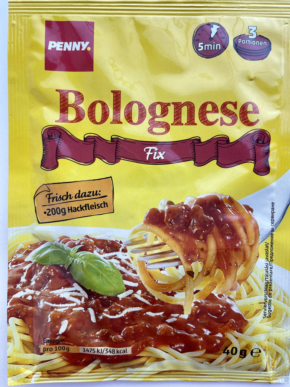 

Соус Болоньезе Penny Bolognese 40г Чехия