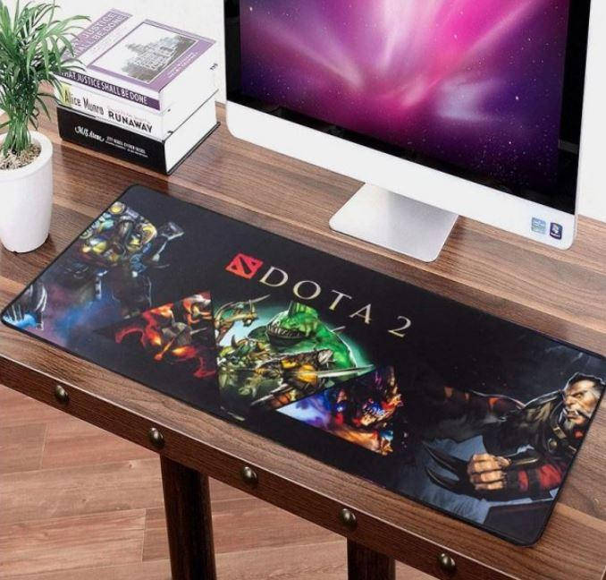 

Игровой коврик для мыши большой Dota 2, Черный