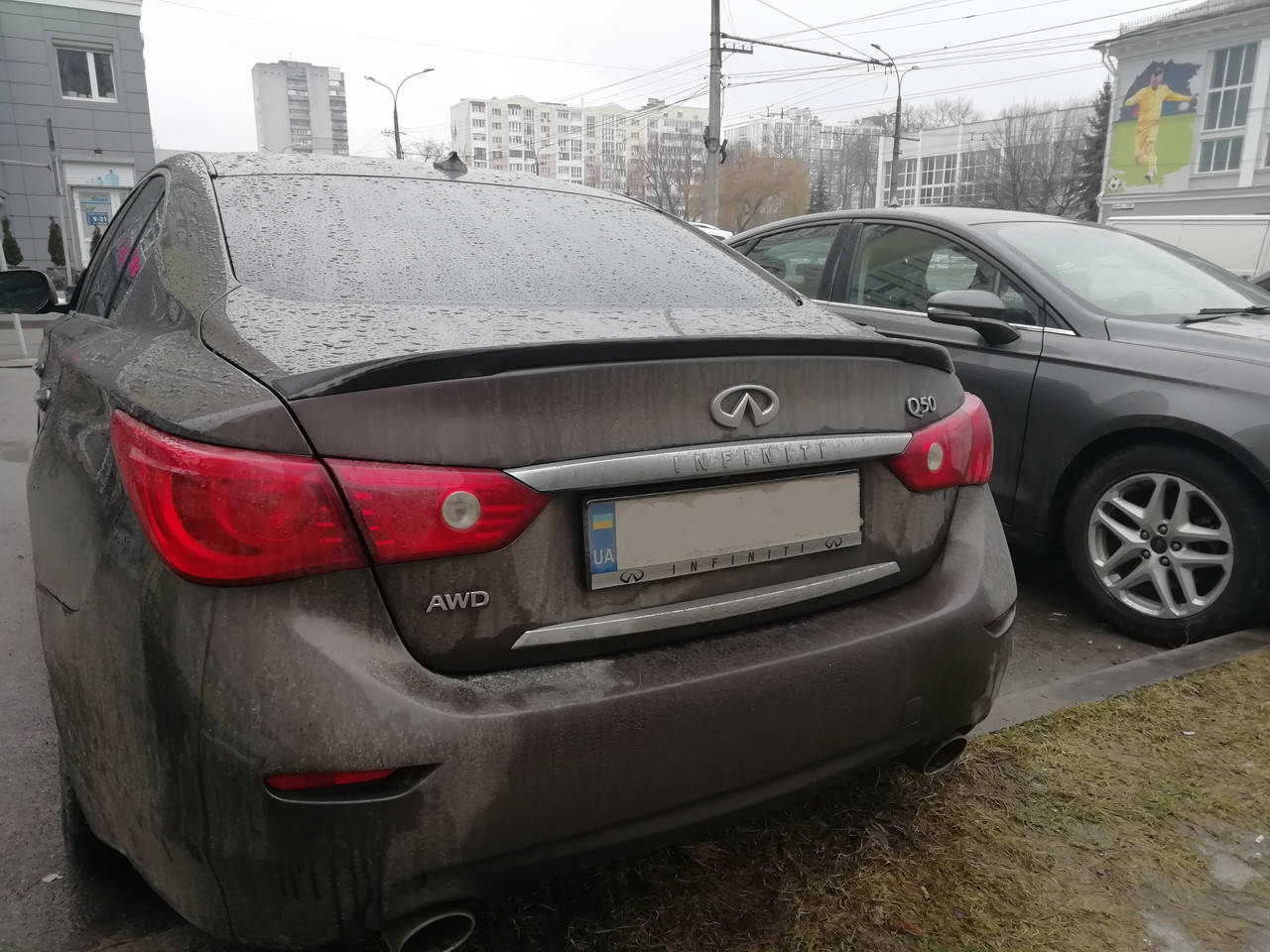 

Спойлер багажника ( сабля, лип спойлер ) Infiniti Q50 2013+ г.в. Инфинити к50