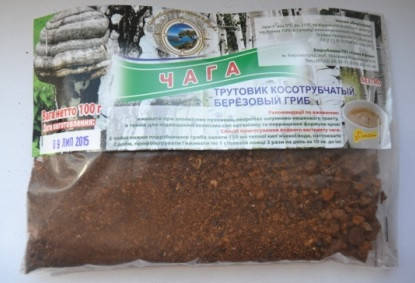 

Чага (березовый гриб) 50г