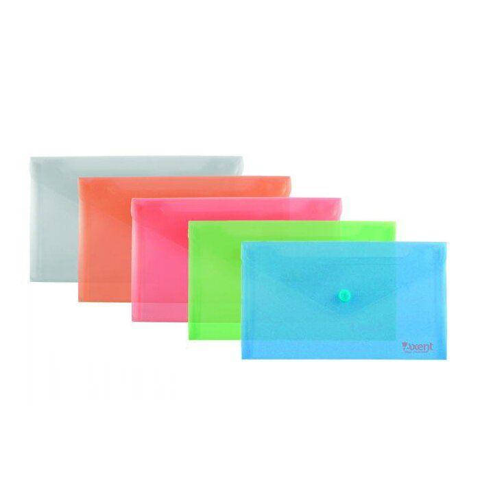 

Папка-конверт на кнопке DL 1414-20-А, ассорти, Разные цвета