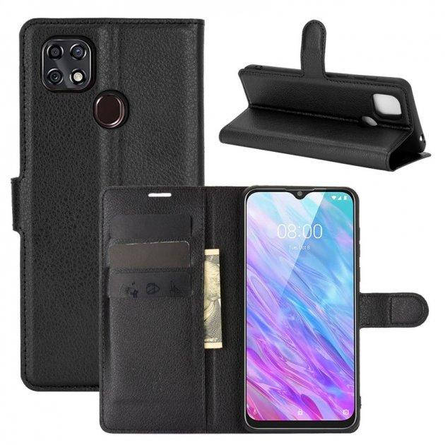 

Чехол-книжка Litchie Wallet для ZTE Blade 20 Smart Black, Черный