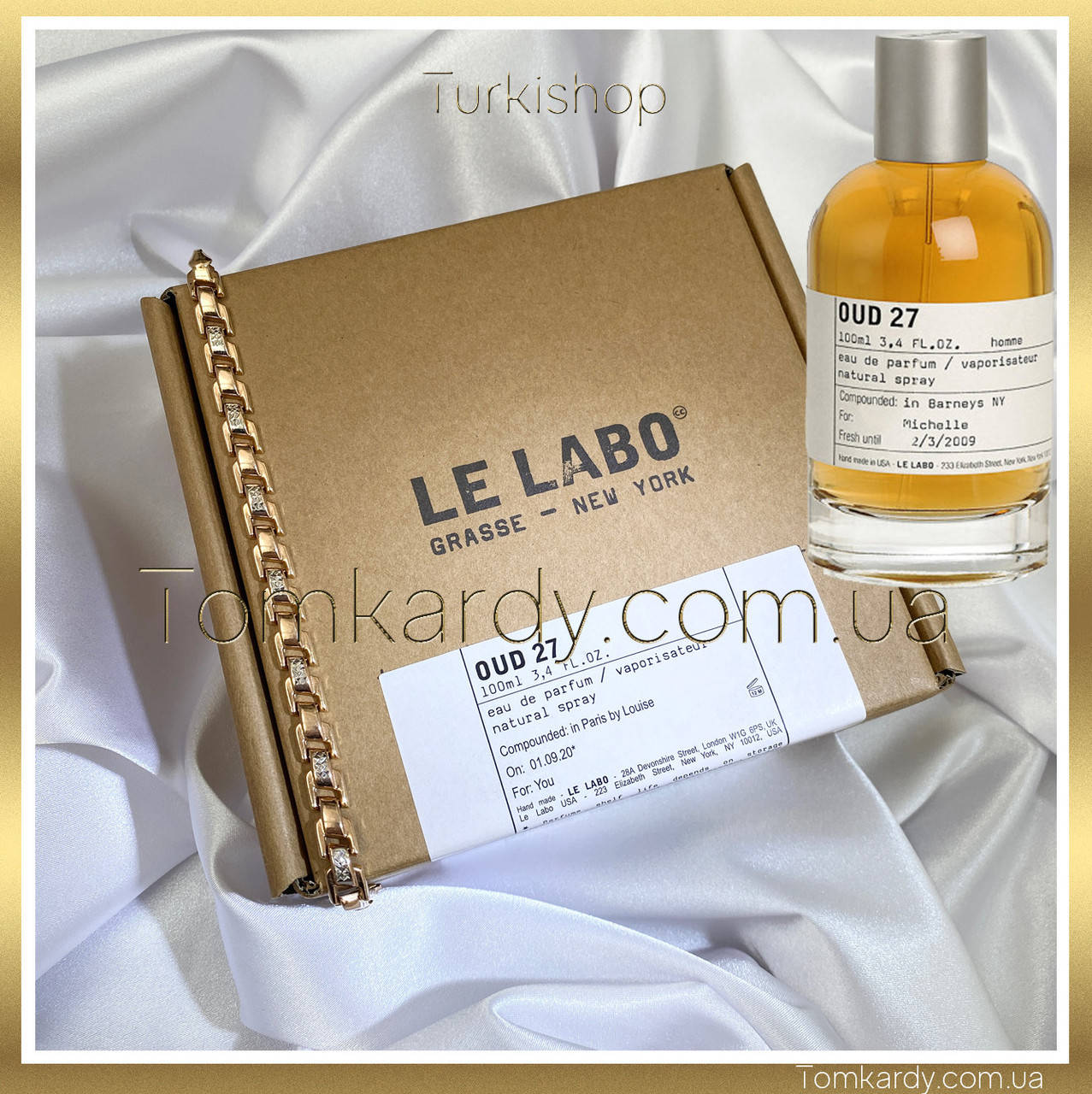 

Духи унисекс Le Labo Oud 27 [Tester] 100 ml. Ле Лабо Уд 27 (Тестер) 100 мл.