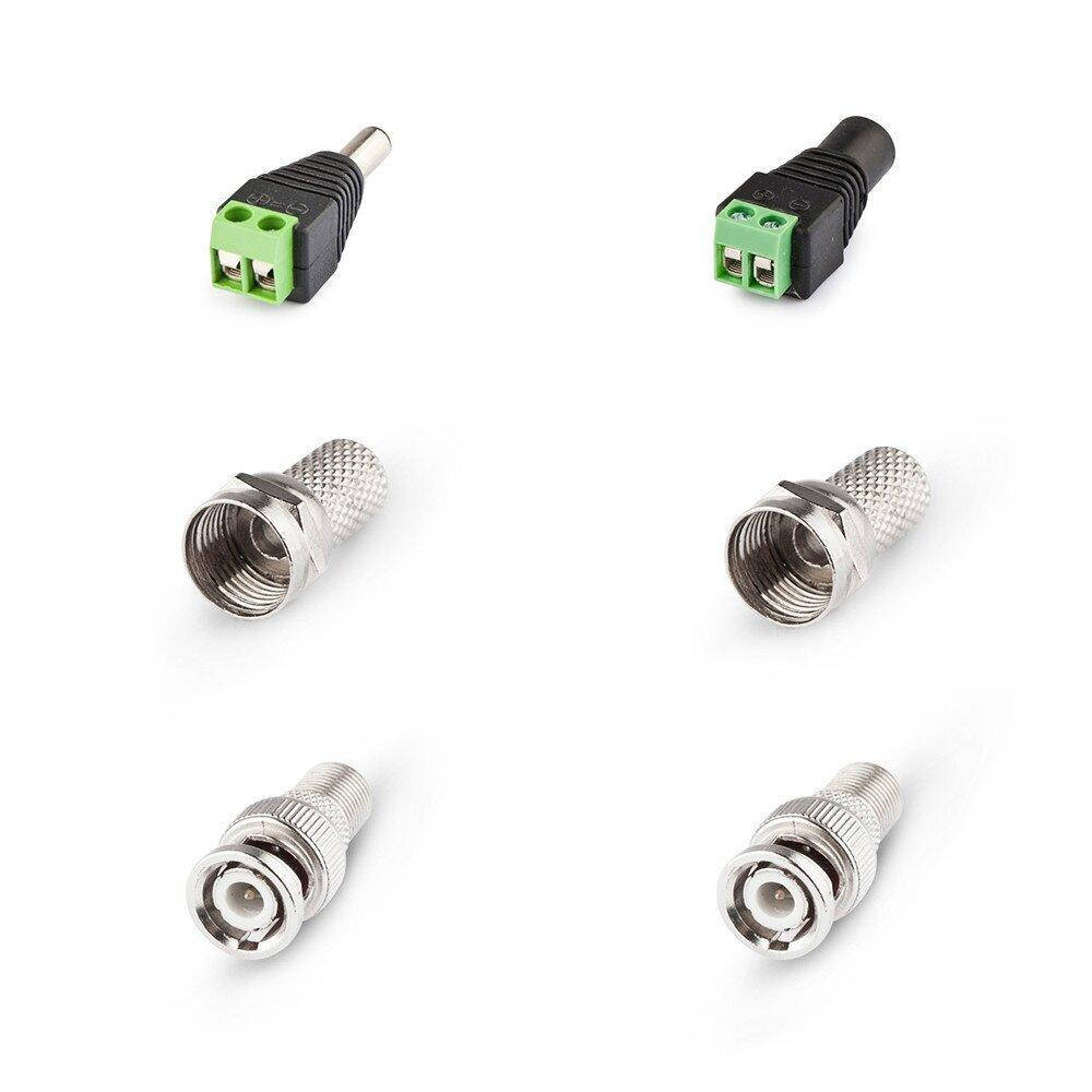 

Монтажный комплект для подключения 1 камеры коаксиальным кабелем RG 6, RG 59