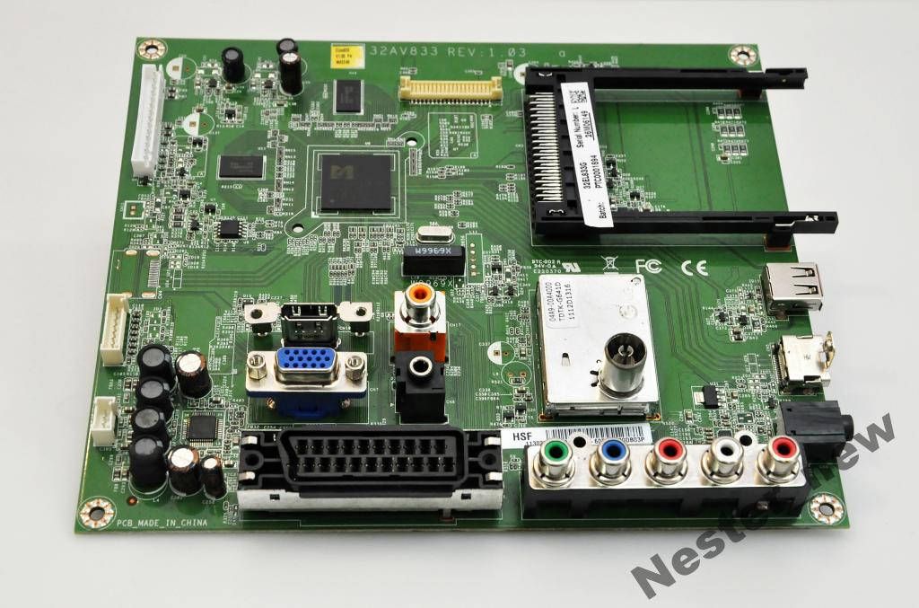 

Плата main для телевзора TOSHIBA 32AV833 rev1.03