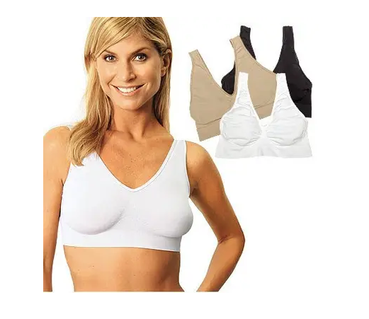 

Бюстгальтер Supretto Ahh Bra бесшовный комплект 3 шт, размер 3XL /L /M М 196