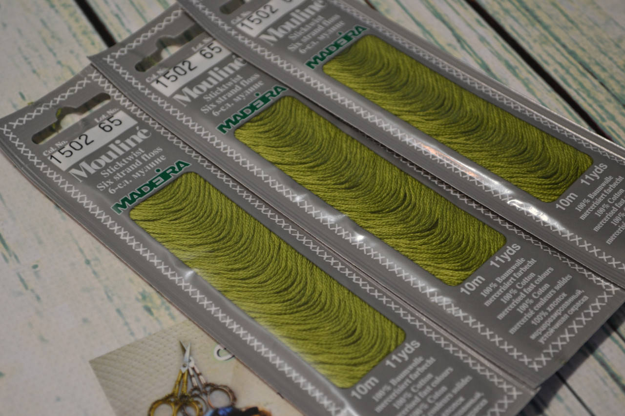 

Мулине Madeira, цвет 1502