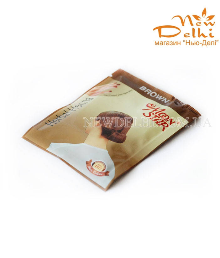 

Краска на основе хны Moon Star brown Коричневый. СВЕЖАЯ!!! Срок по июль 2022 г.