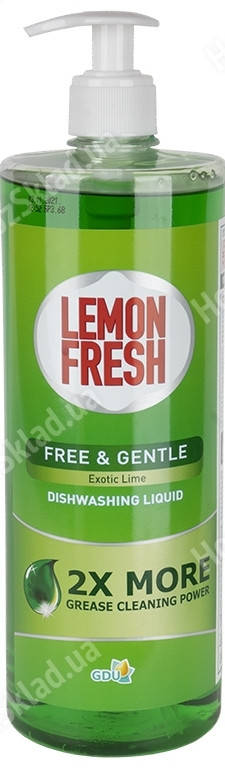 

Засіб для миття посуду Lemon Fresh 1000мл дозатор