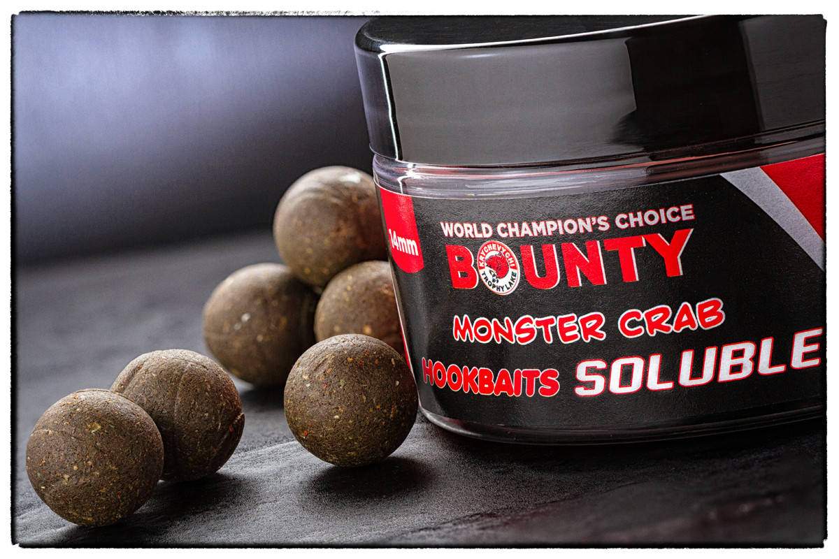 

Бойлы насадочные пылящие BOUNTY SOLUBLE MONSTER CRAB 14 мм