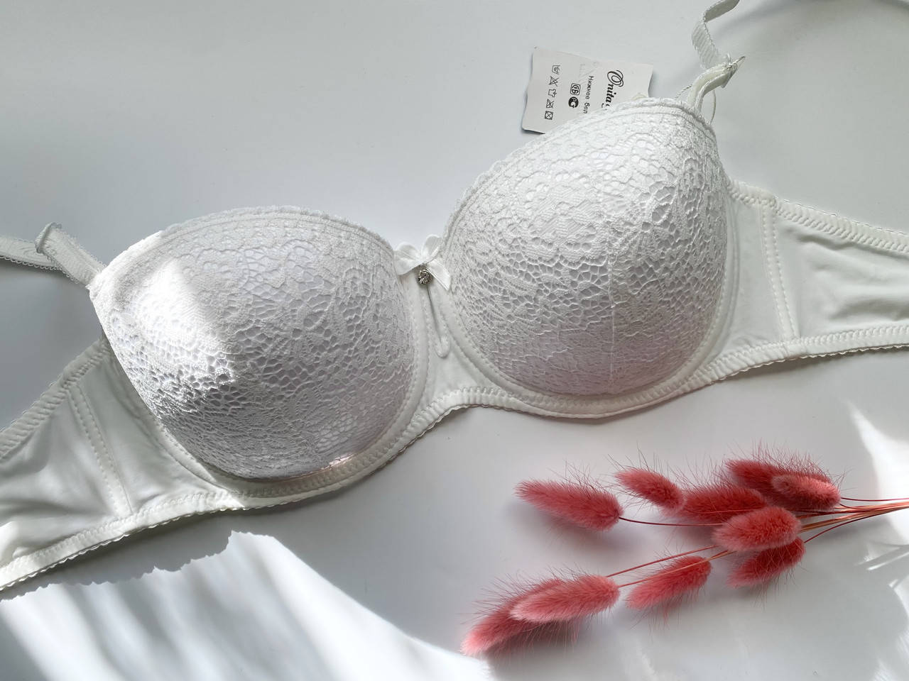 

Бюстгальтер Анжелика, 75С, Onita de Mas, код 5181 Молочный, Белый