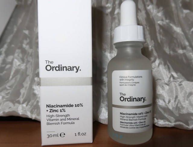 

The ordinary niacinamide 10% + zinc pca 1%
