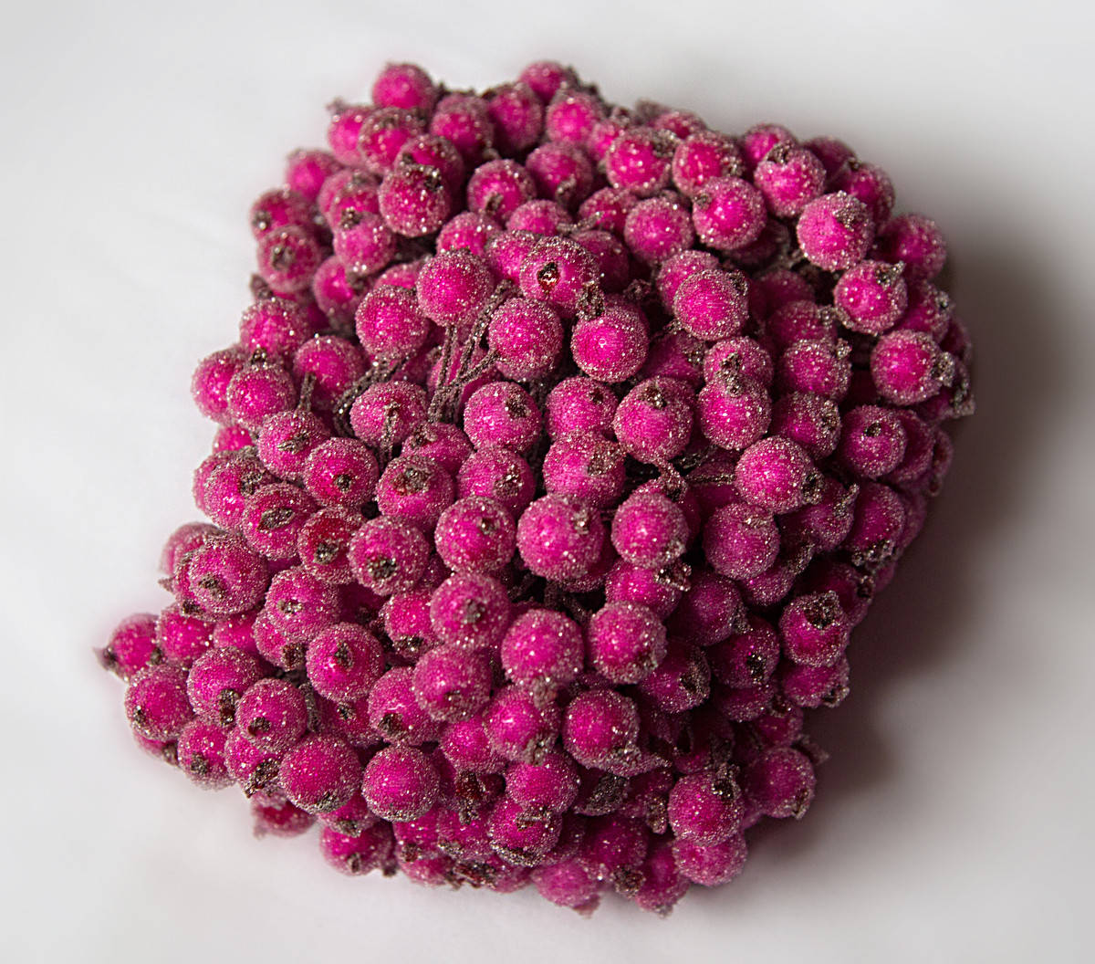 

Калина в инее малиновая для изготовления заколок