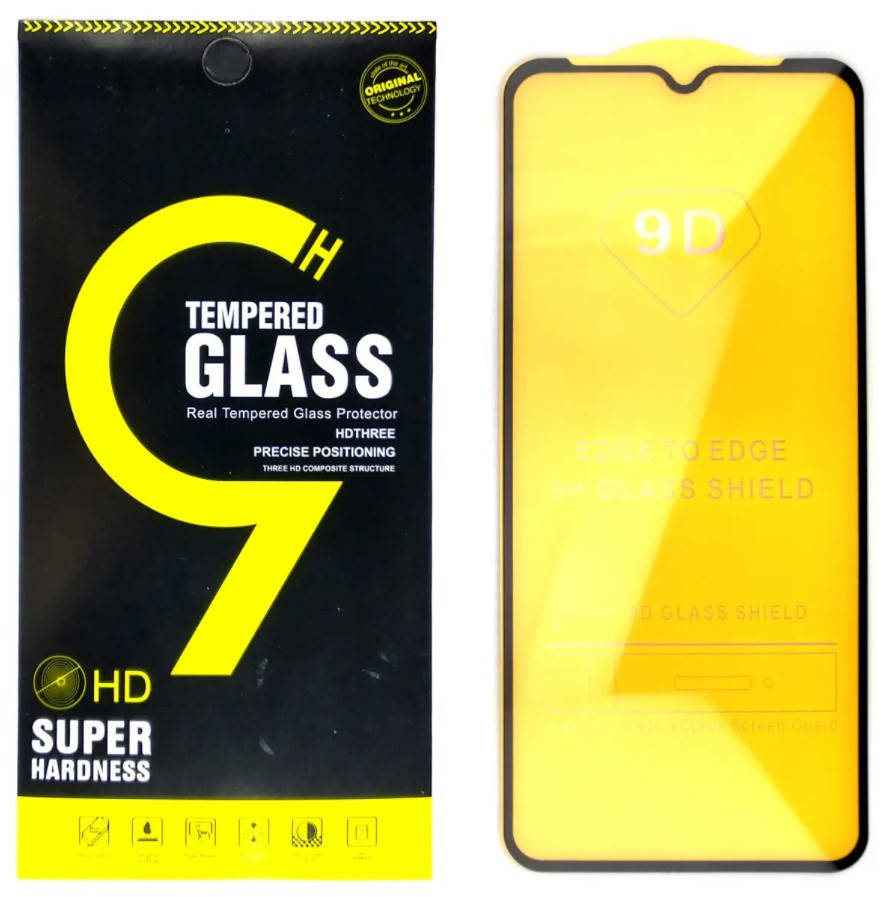

Защитное стекло 9D для Samsung Galaxy A02S 2021 A025F (Черный)