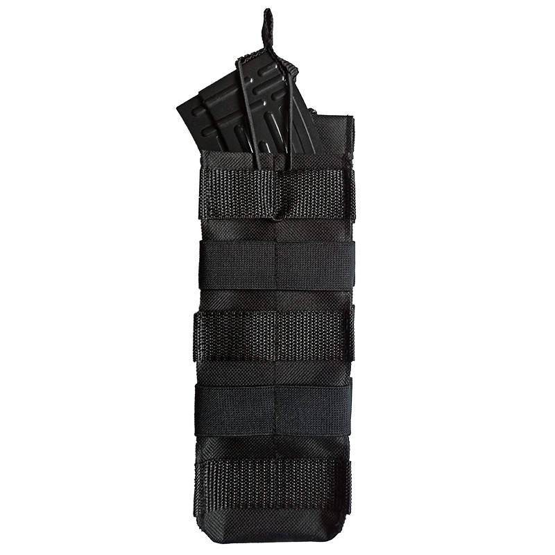 

Подсумок для магазина РПК открытый черный MOLLE Oxford