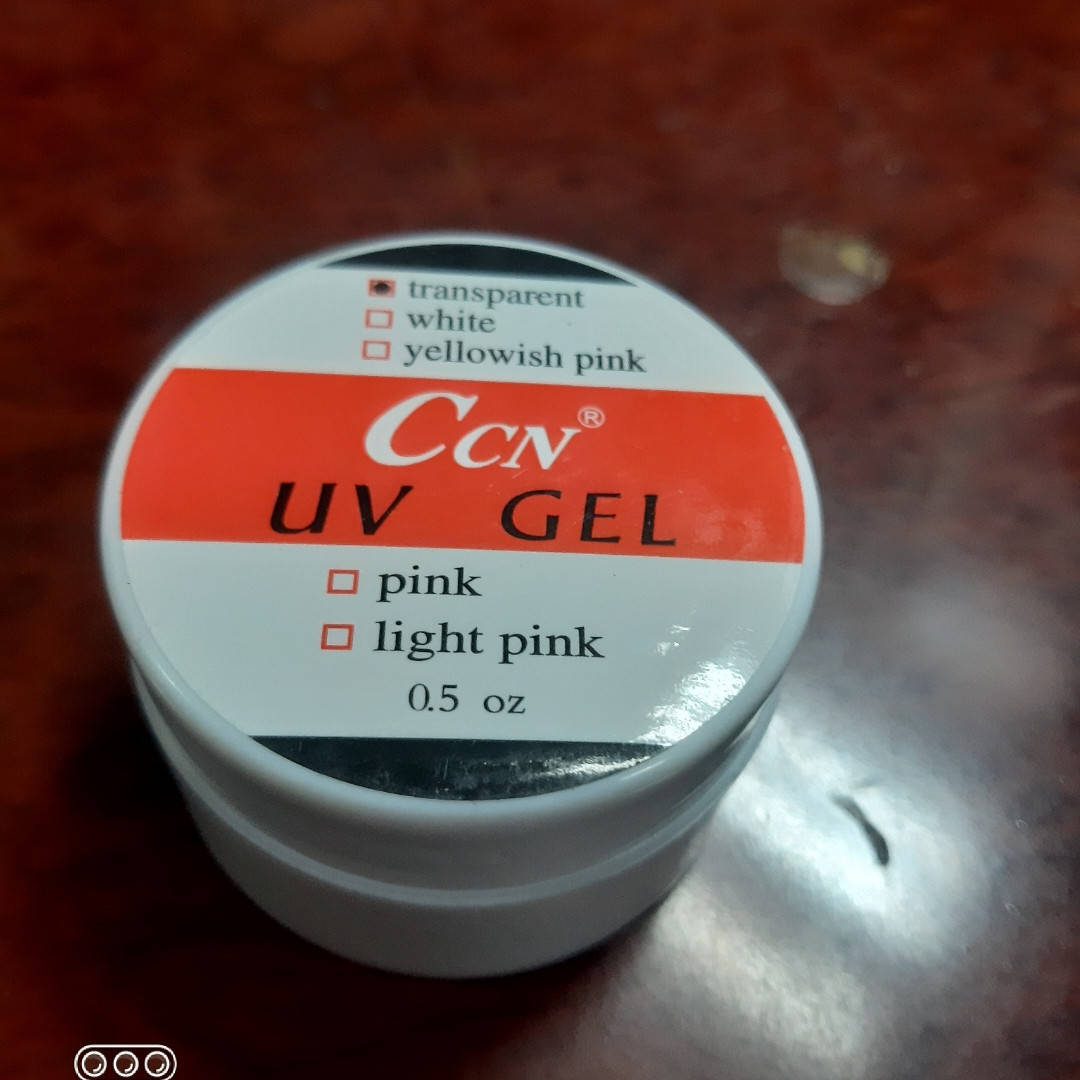 

Гель для наращивания ногтей Ccn UV Gel transparent 15 г оплата на карту, Розовый