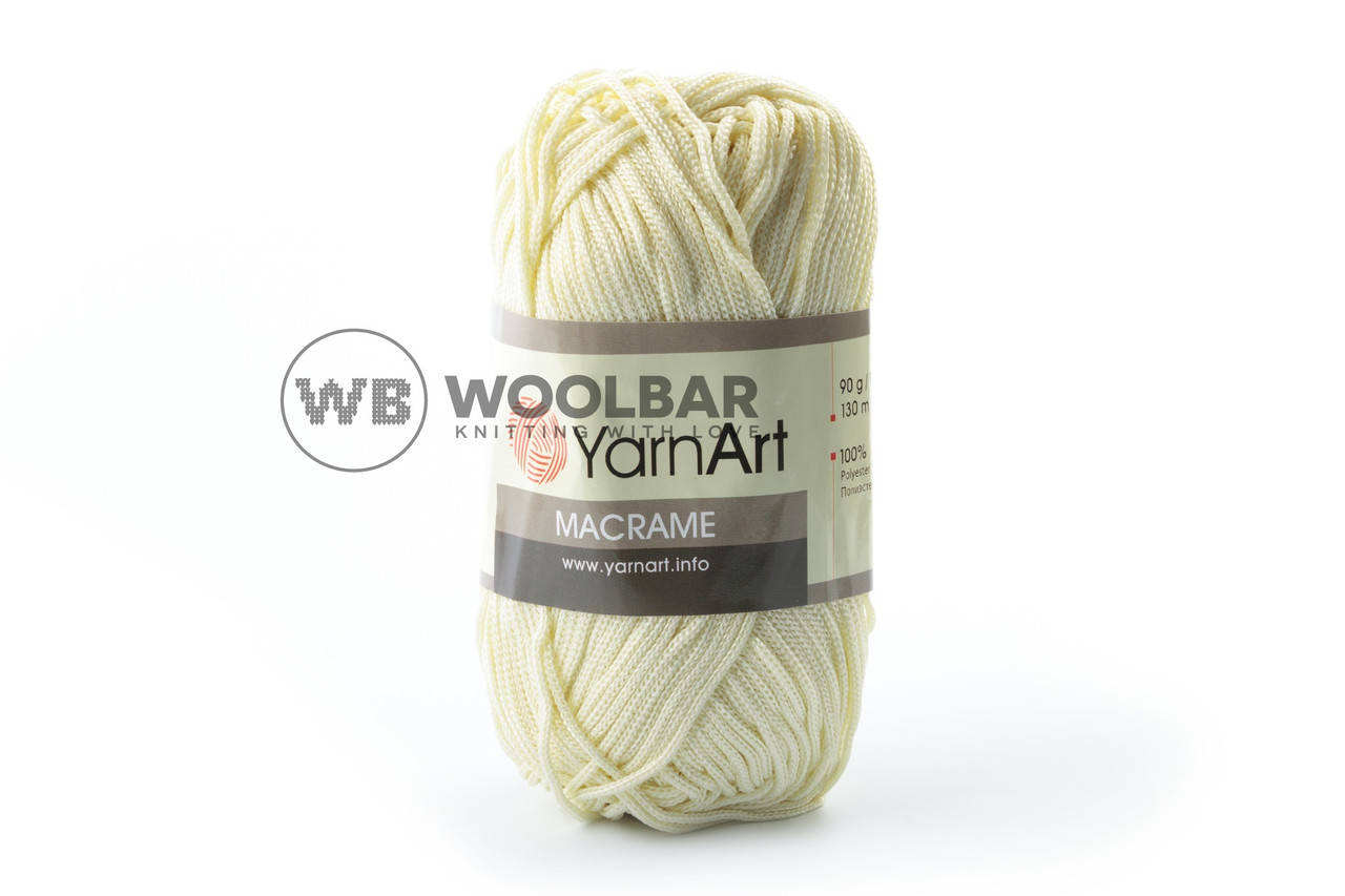

Пряжа YarnArt Macrame 137 молочный