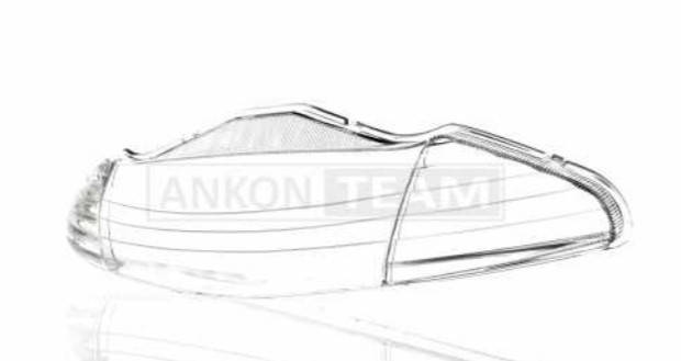 

Стекло фары Honda LEAD AF48