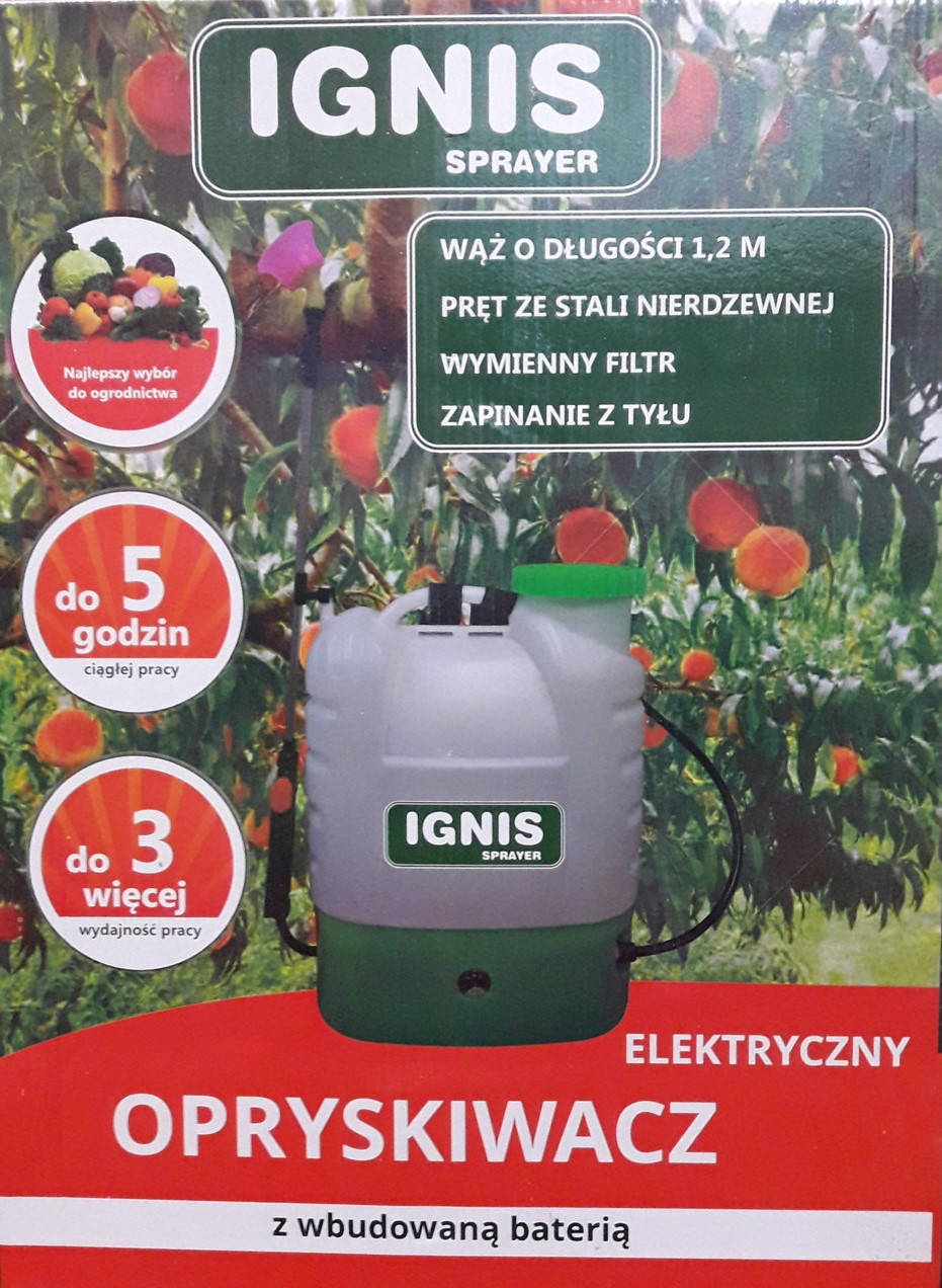 

Аккумуляторный опрыскиватель IGNIS 16л