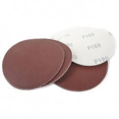 

Круг наждачный самоклеющийся 125 мм, К180, уп. 10ед. INTERTOOL BT-0564