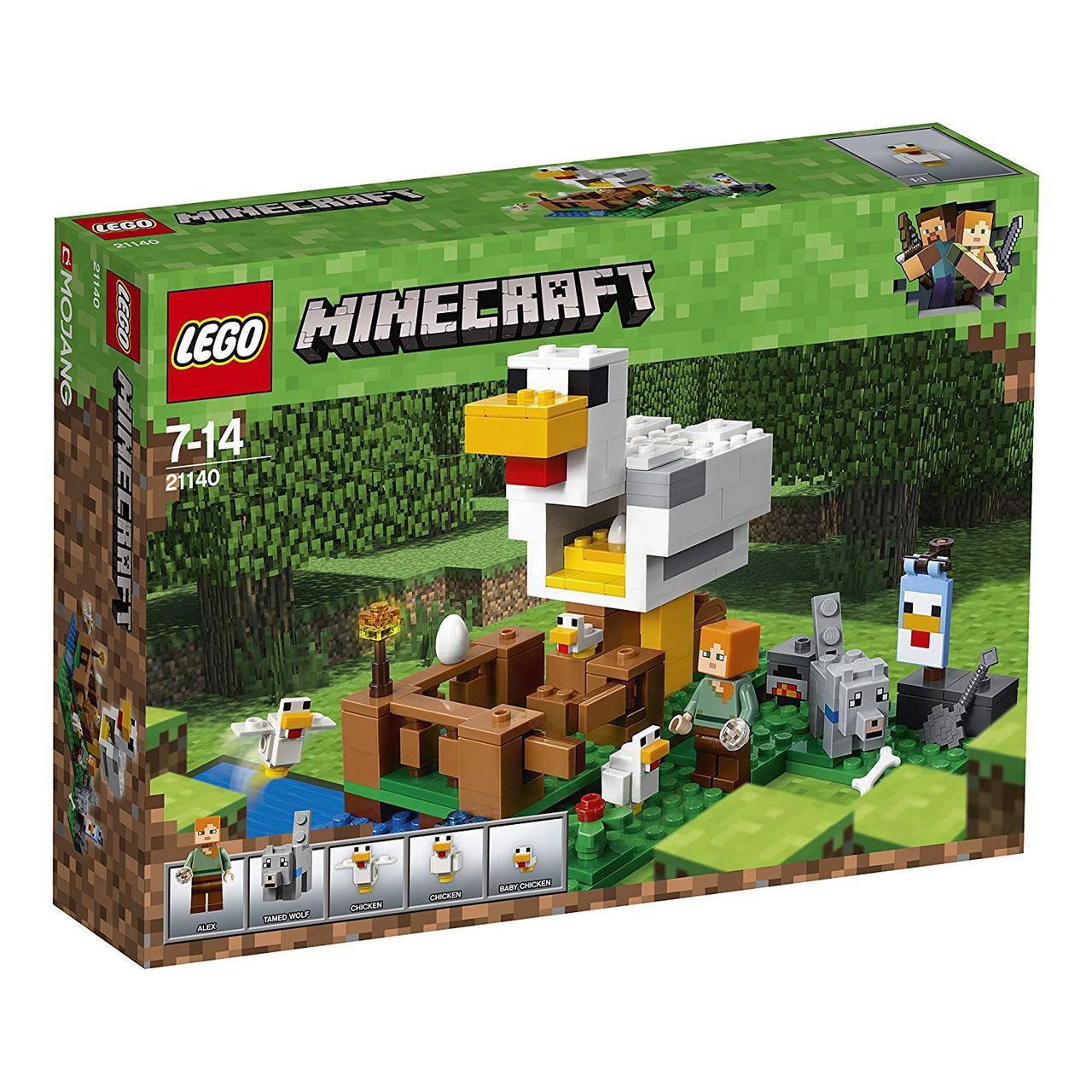 

Нюанс упаковки! Лего майнкрафт Курятник 21140 Lego Minecraft The Chicken Coop
