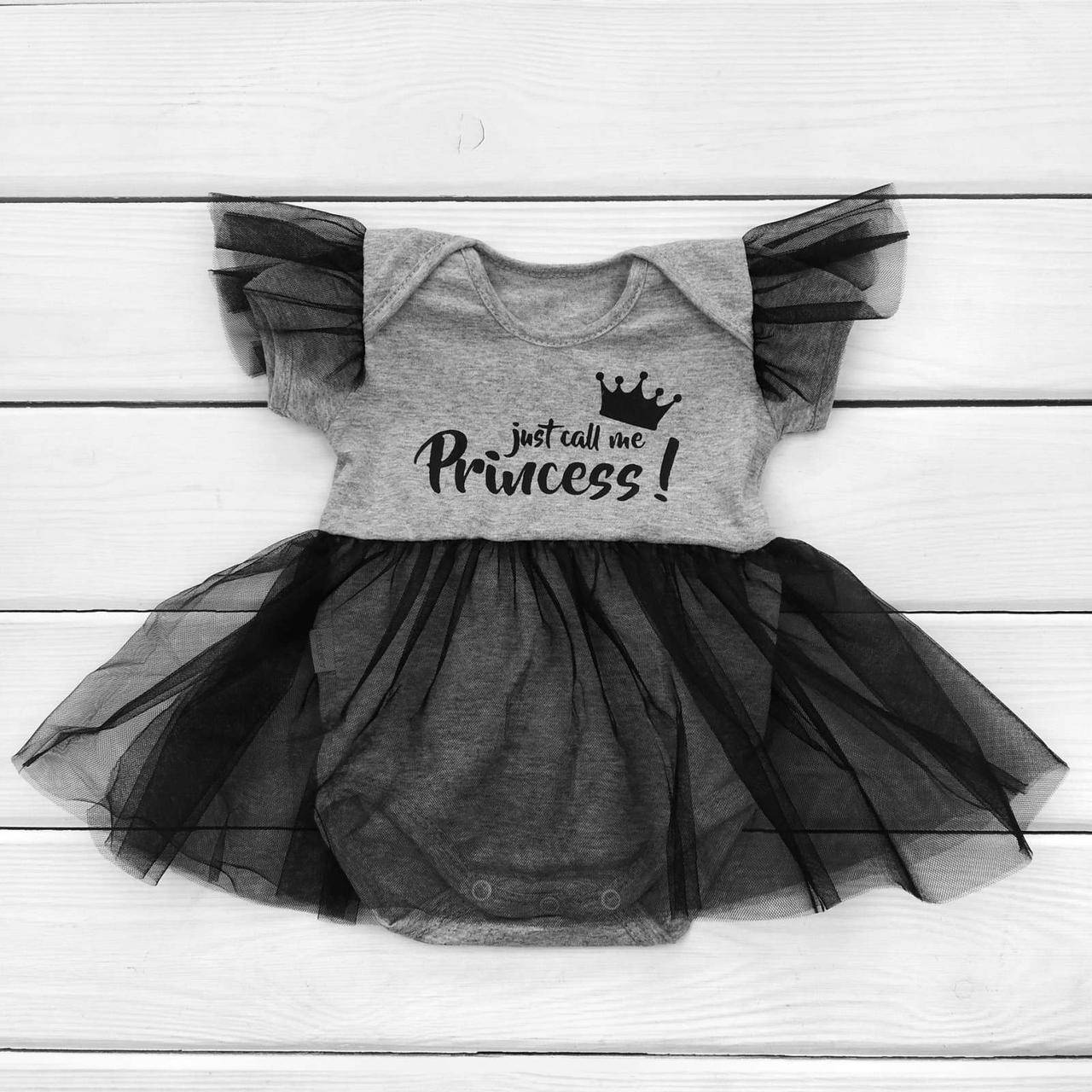

Детский боди с фатином Princess
