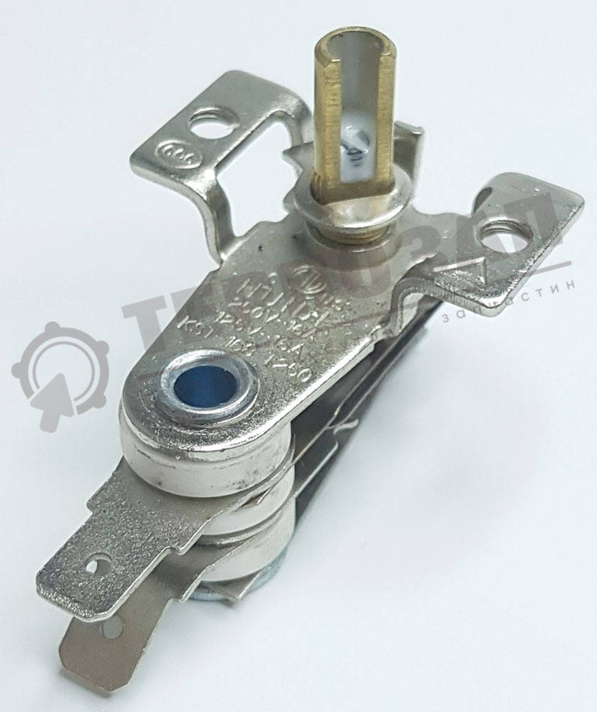 

Терморегулятор биметаллический KST-168 250V 16A T°250 клеммы 0° спереди CQC TS01000003