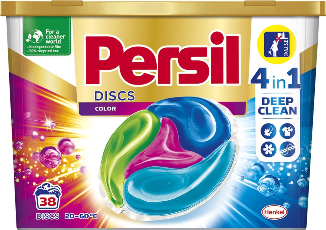 

Persil Discs Color 4 in 1 38 шт Капсули для прання