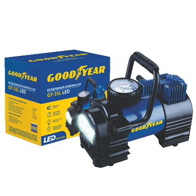 

Компрессор автомобильный Goodyear GY-35L LED (GY000104)