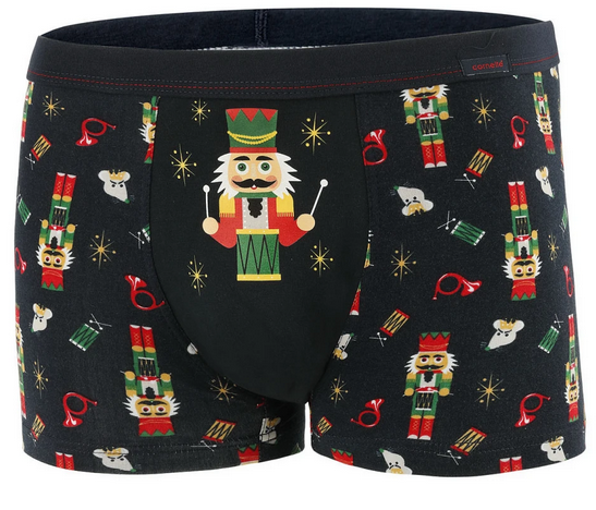 

Мужские трусы боксеры шорты Cornette Tattoo Drum L, Синий