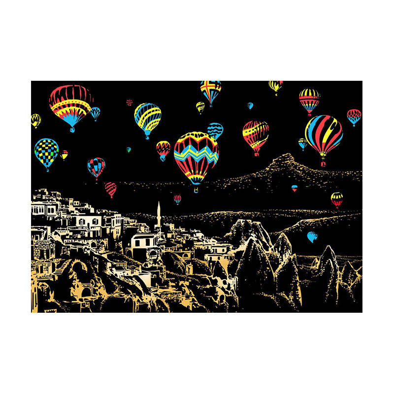 

Скретч-картина YUELU M1-А01 Cappadocia Каппадокия набор для творчества