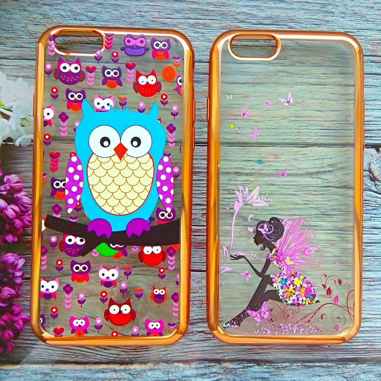 

1+1! Чехлы для iphone 6 / 6s детский силиконовый чехол с совой на айфон 6