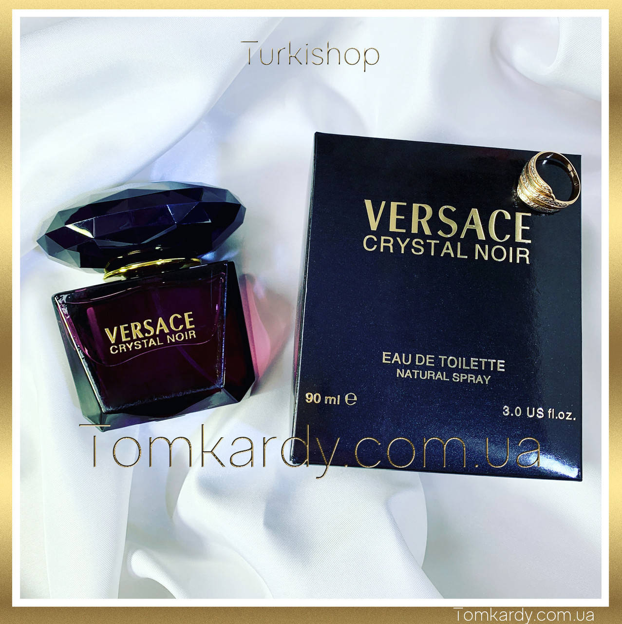 

Женские духи Versace Crystal Noir 90 ml. Версаче Кристал Ноир 90 мл.
