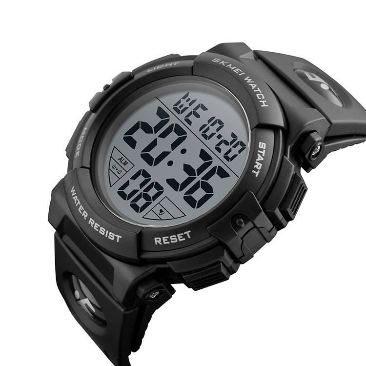 

Мужские спортивные часы Skmei 1258 черные