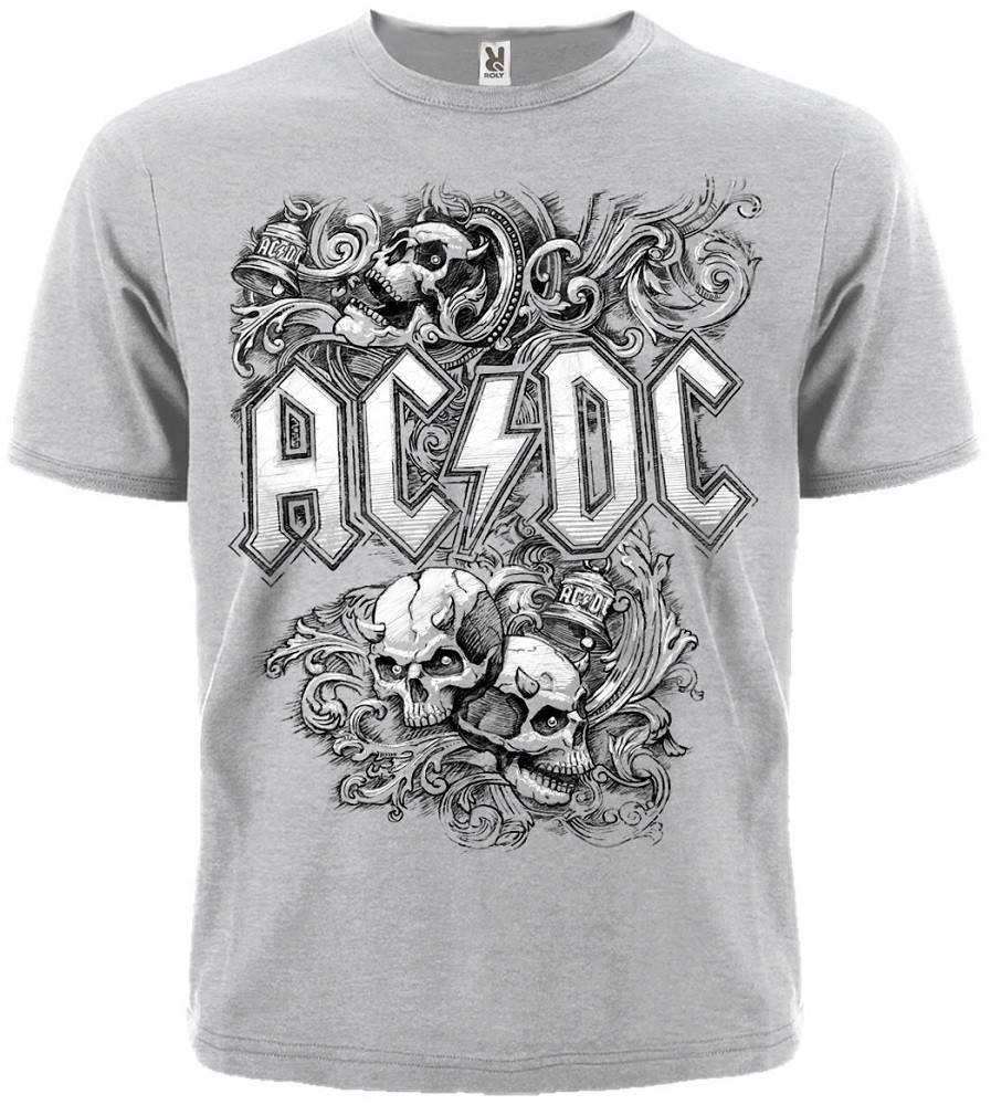 

Футболка AC/DC (skulls and bells)