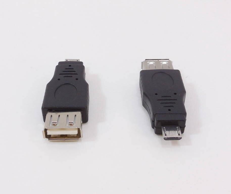 

Переходник USB AF (мама) - micro USB (папа)
