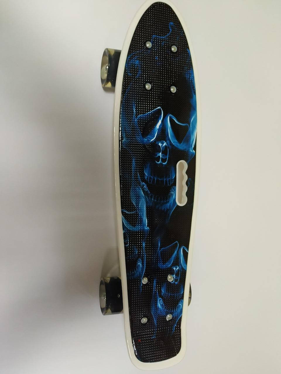 

Скейт Пенни борд 70822 Best Board, дека с ручкой, колеса светящиеся PU d=6см