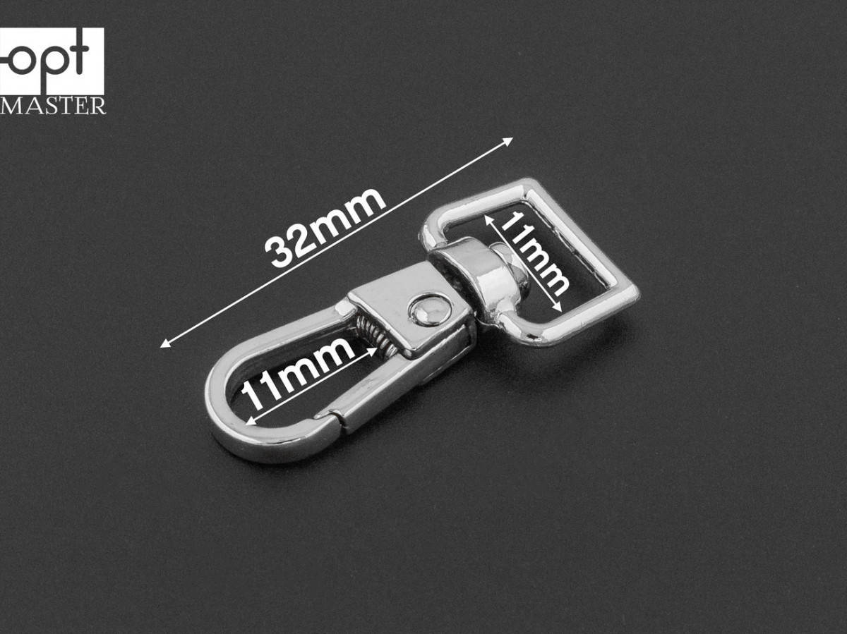 

Карабин 11мм никель 65-153