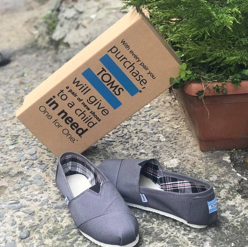 

Мужские стильные лёгкие летние эспадрильи TOMS (серые) 42